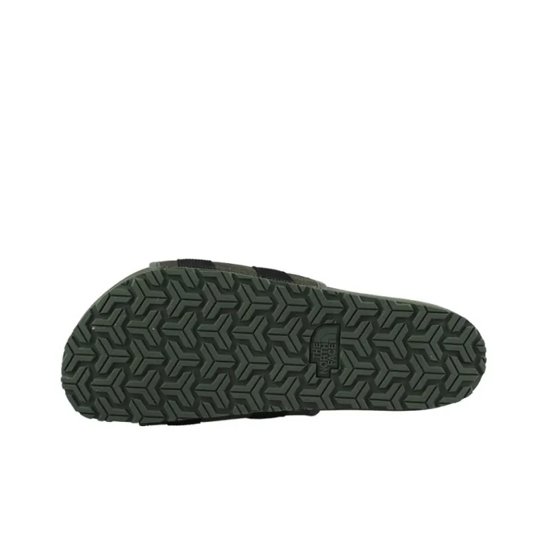 THE NORTH FACE WOVEN SLIDE EX Quiet Slip Resistant Slide Slippers Unisex Army Green-5