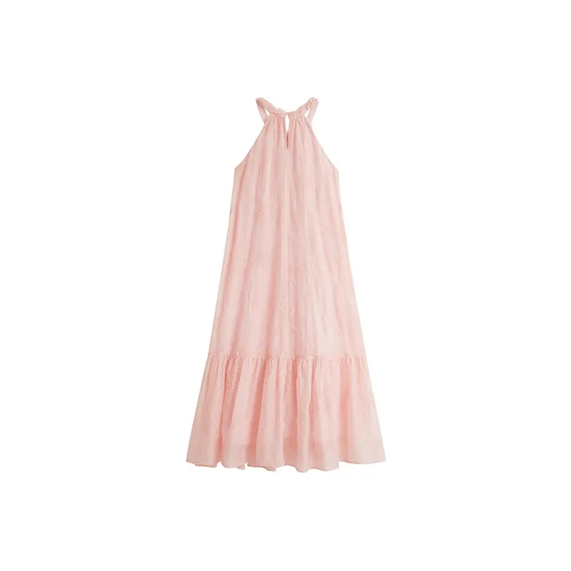 Inman Sleeveless Dress Women's Gift Box Set Pear Blossom Beige-11
