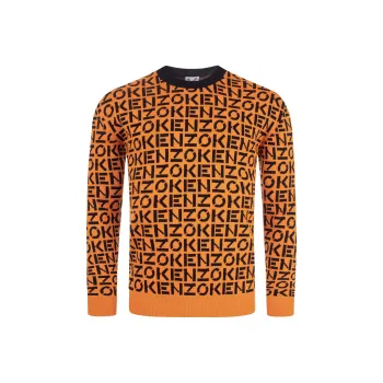 KENZO Sweaters Men Orange