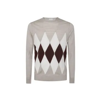 BALLANTYNE Argyle pattern Sweater