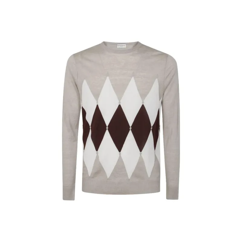 BALLANTYNE Argyle pattern Sweater-0