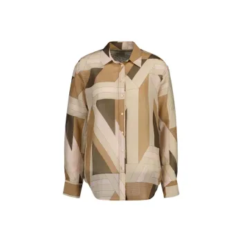 GANT Shirts Women's 210 Brown