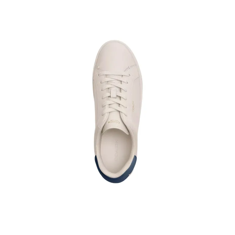 COACH Highline Low Top Skateboard Shoes Women's White-3