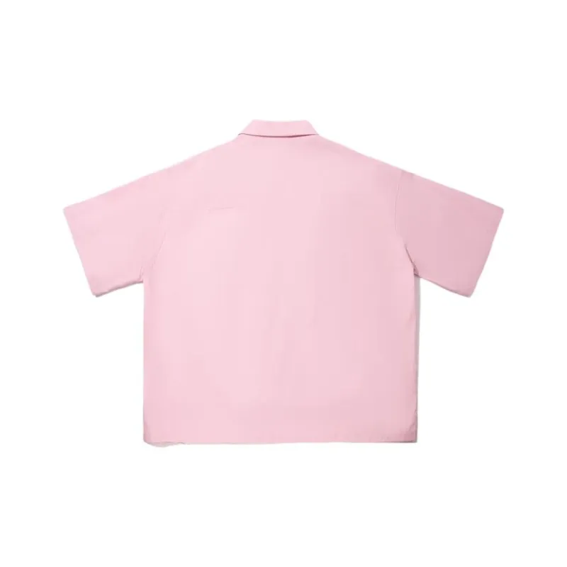 LiNing Shirt Men's Flower Branch Pink-1