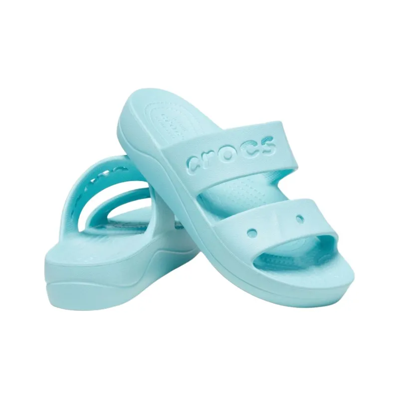 Crocs Baya Abrasion Resistant Slide Slippers Women's Azure-3