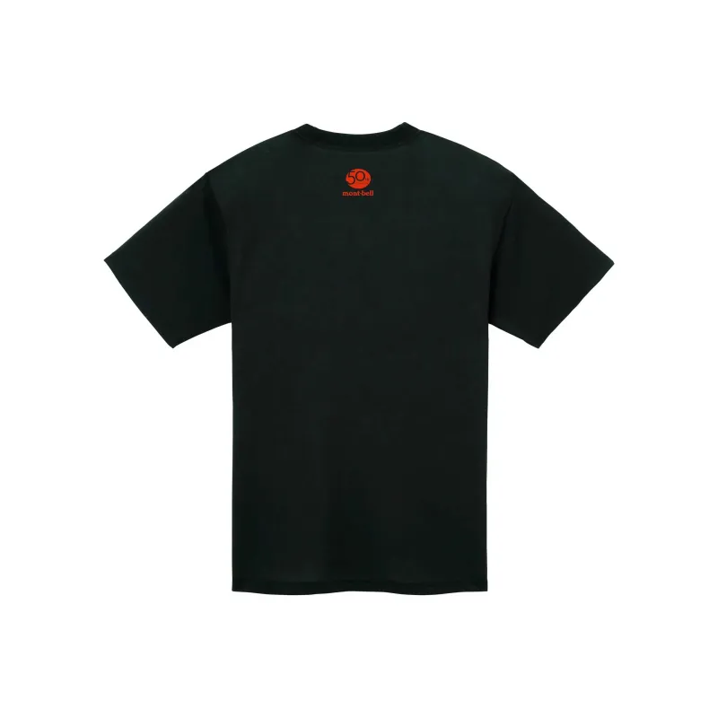 MONTBELL T Shirts Unisex Black-1
