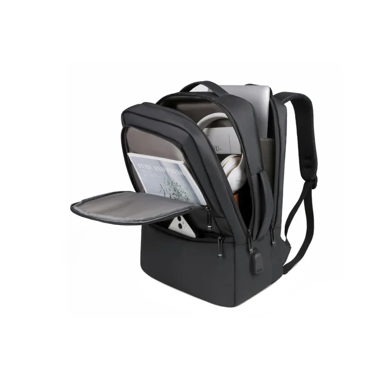 ROBINHOOD Oxford Backpack Men's Black/Gray-8
