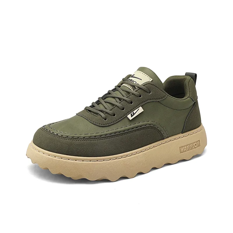 Warrior Shock Absorbers With Slip Resistant And Abrasion Resistant Properties Low Top Casual Shoes Men's-7