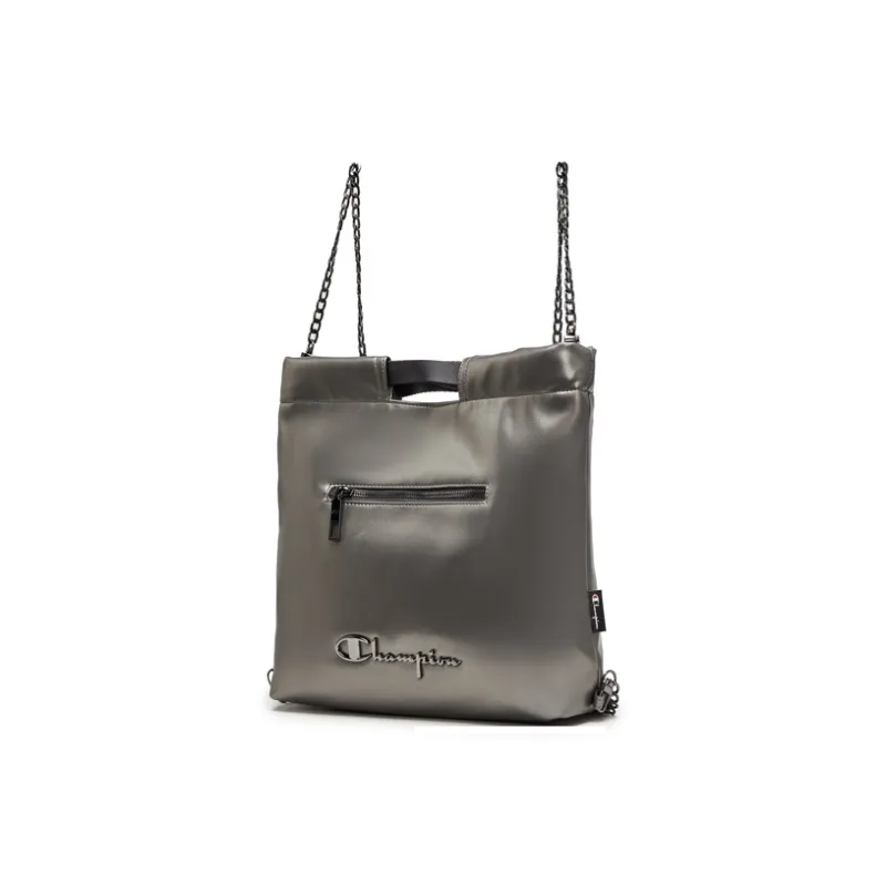 Champion Denim Backpack Medium Size Unisex Peak Blue/Silver White/Champion Black/Linen-19