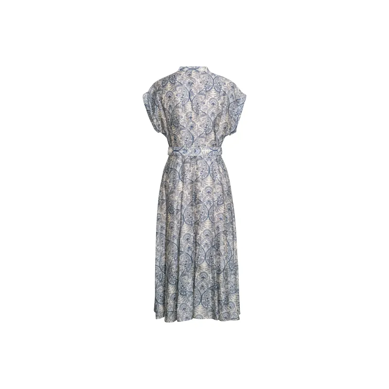 ROEYSHOUSE Short Sleeved Dress Women's Multicolor-1