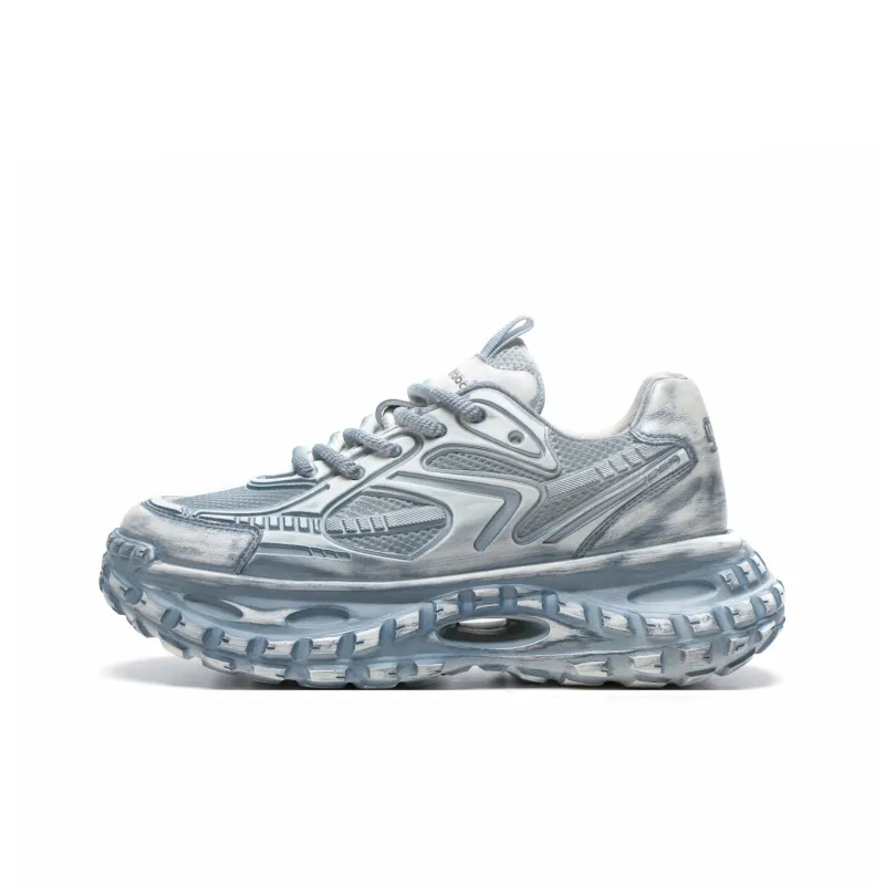 Meixi Abrasion Resistant Breathable Low Top Chunky Sneakers Men's-9