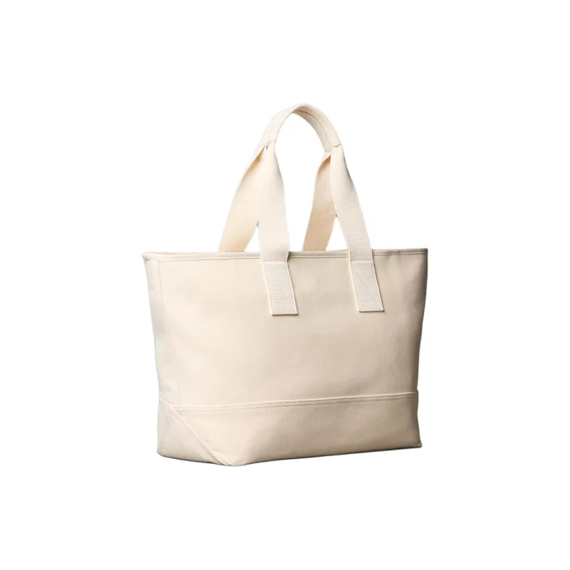 CALVIN KLEIN Cotton Canvas Handbag Women's White-1