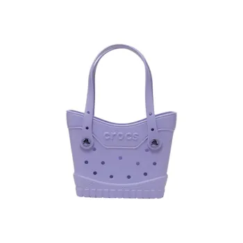 Crocs EVA Tote Bag, Shopping Bag, Handbag Trumpets Women's Mysterious Purple