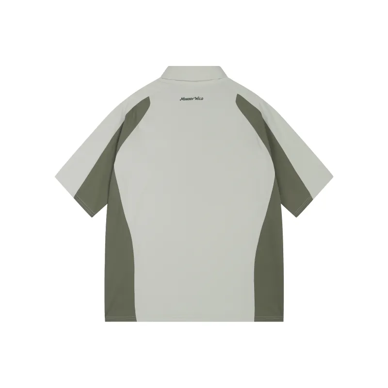 ACTUP Short Sleeved Polo Shirt Men's-3