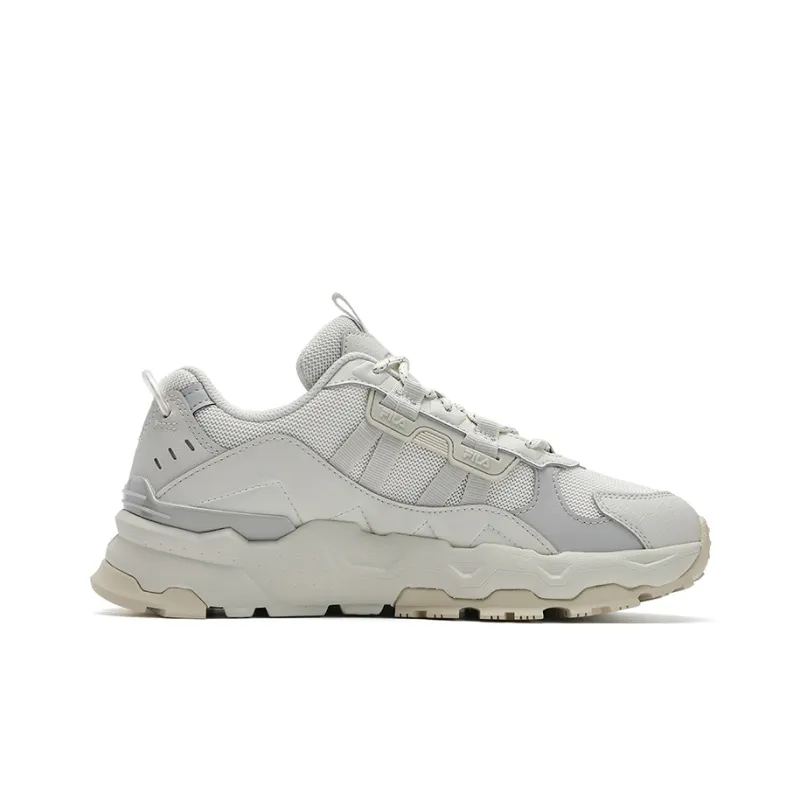 FILA Trek 1S Baby's Breath Low Top Casual Shoes Women's White Gray-1