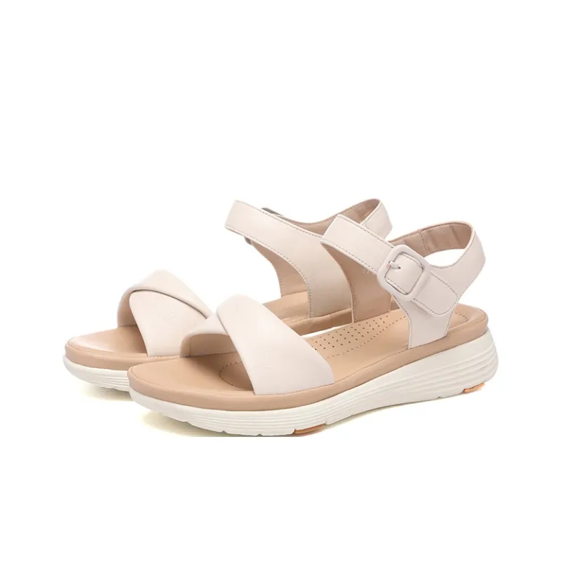 Golden Silk Rabbit One Strap Sandals Women's-1