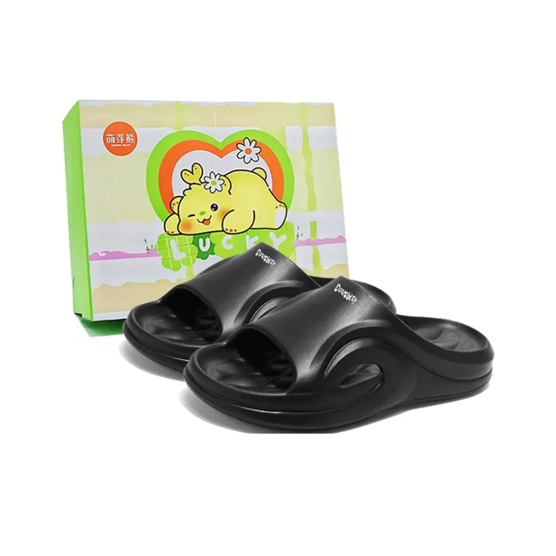 Budding Bear EVA Quiet Slip Resistant Odor Resistant Abrasion Resistant Slide Slippers Men's-0