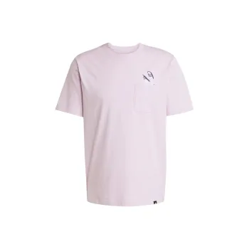 Adidas Lounge SS25 T Shirt Men's Ice Lavender
