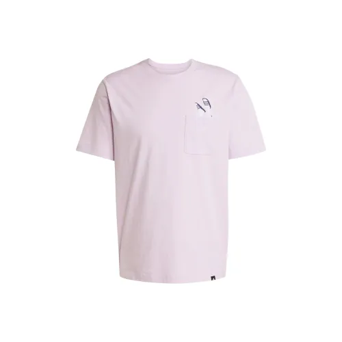 Adidas Lounge SS25 T Shirt Men's Ice Lavender