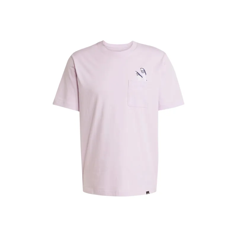 Adidas Lounge SS25 T Shirt Men's Ice Lavender-0