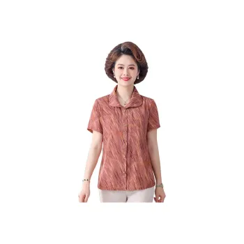 PIERRE CARDIN Chiffon Shirt Women's Red