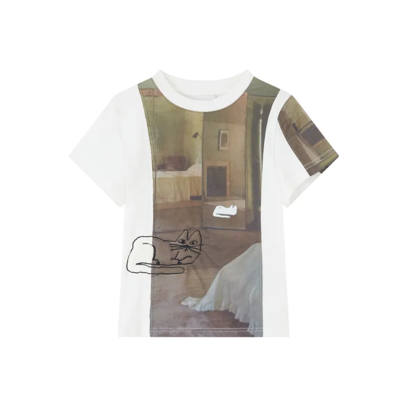 RUNTOTHEFUTURE Set in Sleeve T Shirt Women's-0