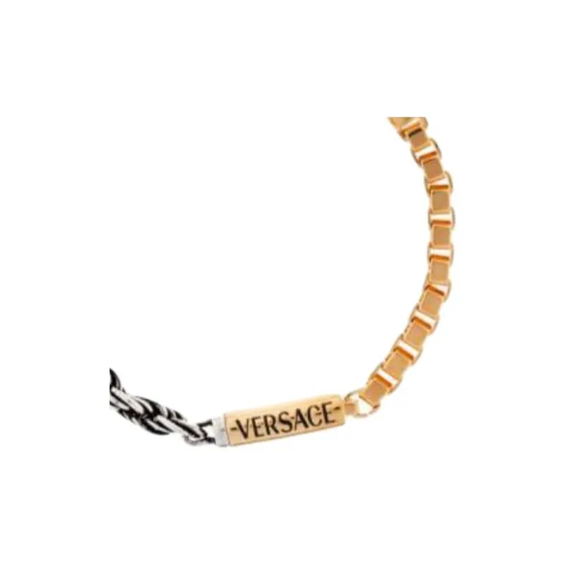 VERSACE Logo plaque Bracelet-1