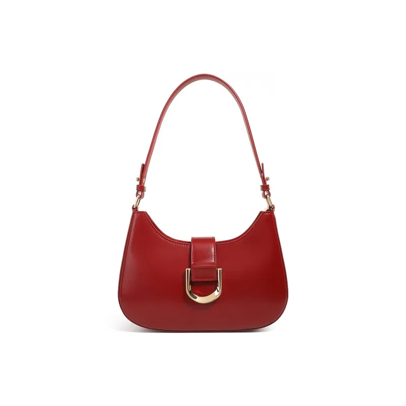 BLAKE FLEETO Cow Leather Shoulder Bag Women's Multicolor-6