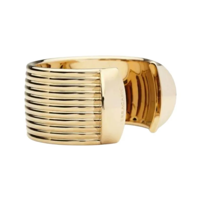 FERRAGAMO Brass Bangles Men's Gold-1
