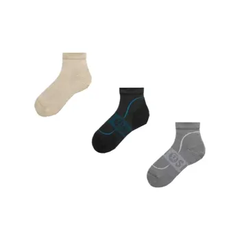 Lululemon x SLNSH Power Stride Ankle Socks Men's 3 Pack Mixed Color