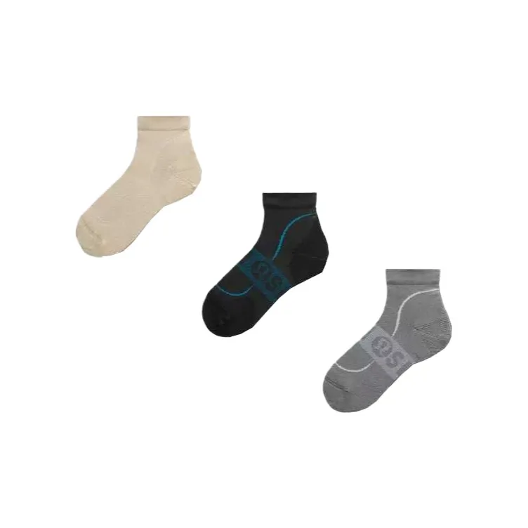 Lululemon x SLNSH Power Stride Ankle Socks Men's 3 Pack Mixed Color-0