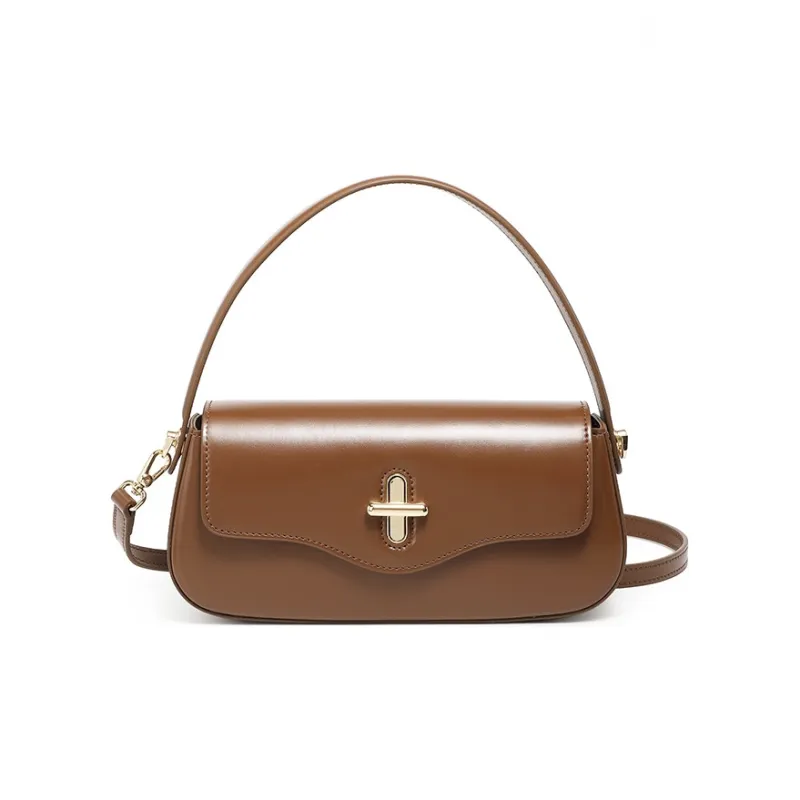 BLAKE FLEETO Cow Leather Shoulder Bag, Crossbody Bag, Handbag Women's Multicolor-5