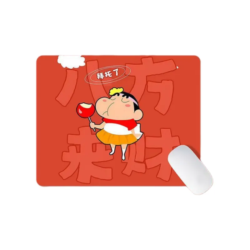 DANYIN Crayon Shin Chan Cartoon Cute Mouse Pad Women's Trumpets Office Table Mats For Computer Keyboard Protection-6