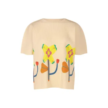 ISSEY MIYAKE Regular T Shirt Women's Ivory