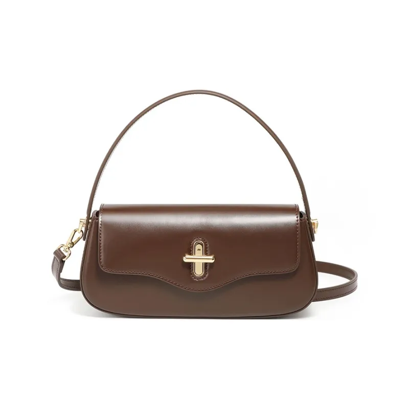 BLAKE FLEETO Cow Leather Shoulder Bag, Crossbody Bag, Handbag Women's Multicolor-4