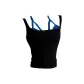 Black Tank Top+Blue Underwear
