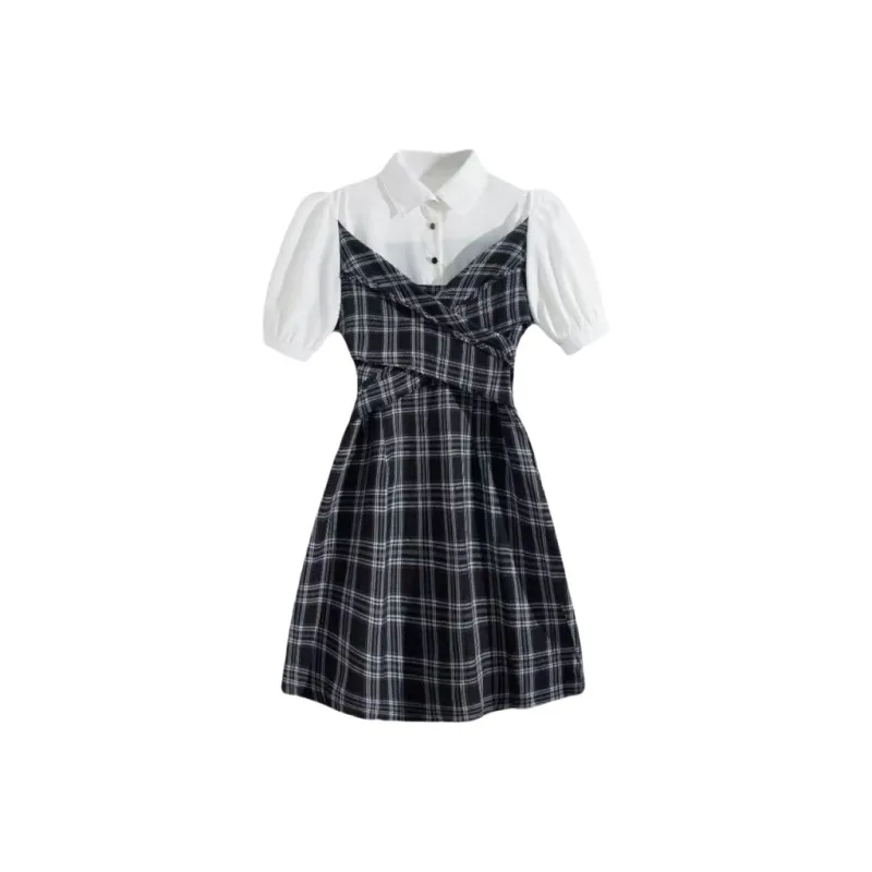 YGPRW Short Sleeved Dress Women's-0