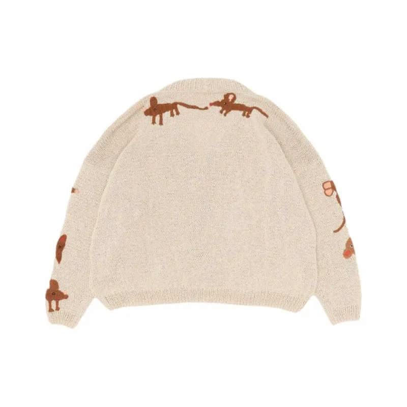 Story Mfg Knitwear Unisex Khaki-1