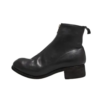 GUIDI PL1 Ankle Boots 4.5cm Men's Black