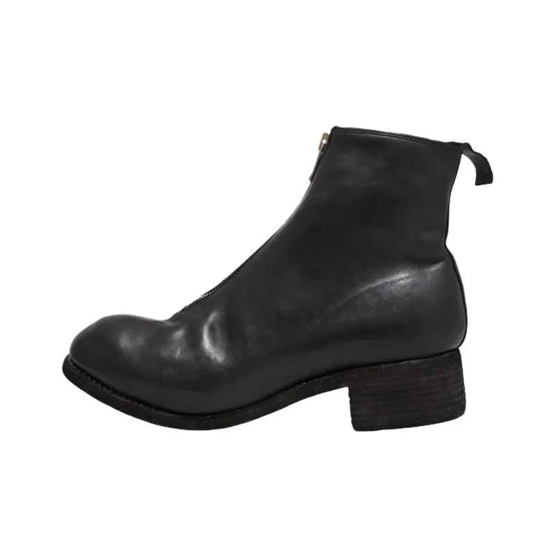 GUIDI PL1 Ankle Boots 4.5cm Men's Black-0
