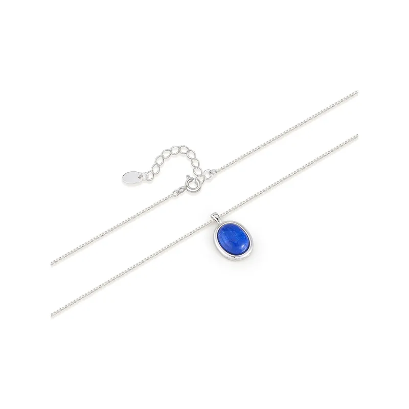 AJIDOU S925 Silver Necklaces Women's-5