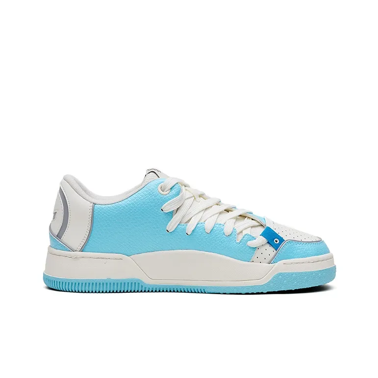 Senzubean Slip Resistant And Breathable Low Top SZB Fairy Bean Skateboard Shoes Unisex Carolina Blue-1