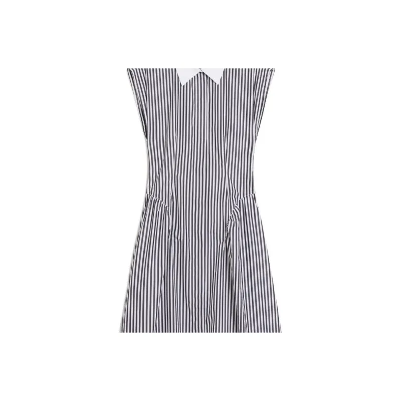 SportMax Locusta Striped Sleeveless Dress-4