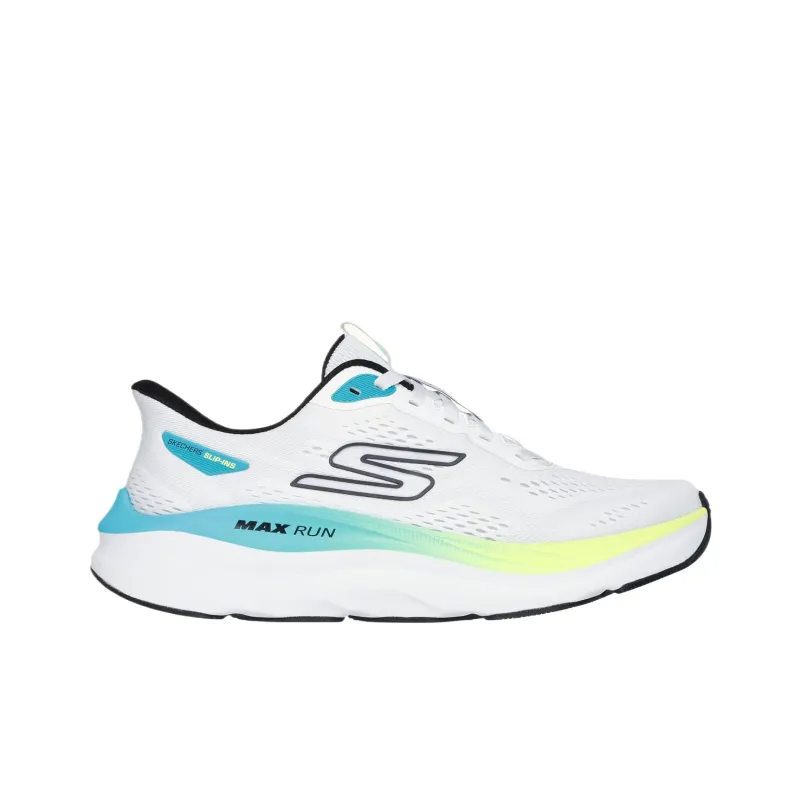 Skechers Max Cushioning Low Top Running Shoes Men's White-1