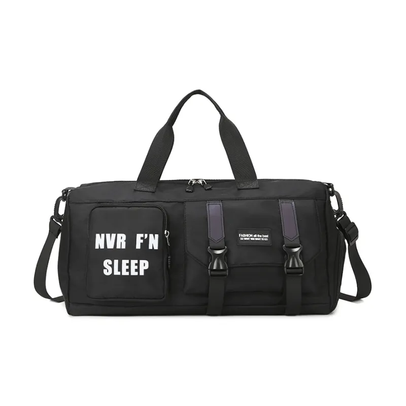 Moonshine Oxford Gym Bag, One Shoulder Crossbody Bag, Travel Bag Unisex Multicolor-0