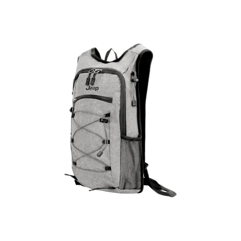 Jeep Oxford Backpack Regular Unisex Lake Green/Dark Blue/Black/Light Gray-10