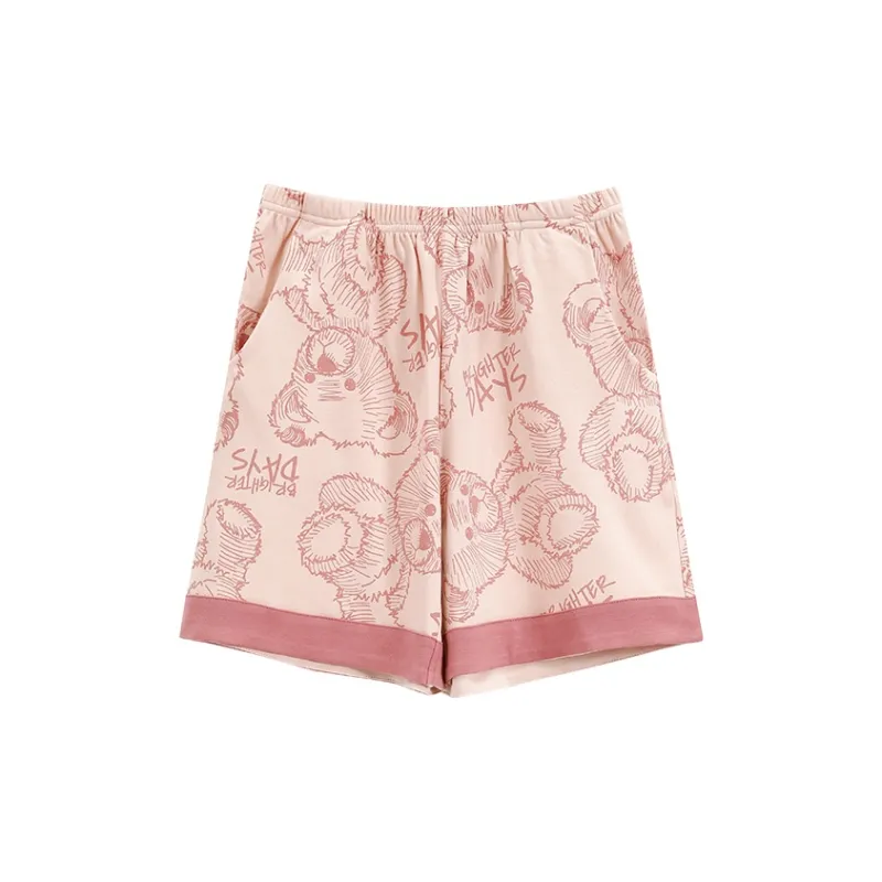 Maultiay Pajama Pants Summer Women's Pink-0