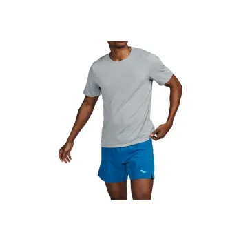 Saucony Stopwatch T Shirt Men's Gray