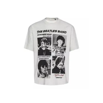 T IRA T Shirts Unisex Gray White Rock Print