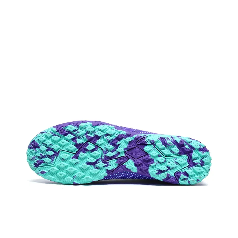 Sportful Soccer Shoes Men Low Top Purple Broken Studs/Pink Broken Studs/Moonlight Studs/Orange Broken Studs-4